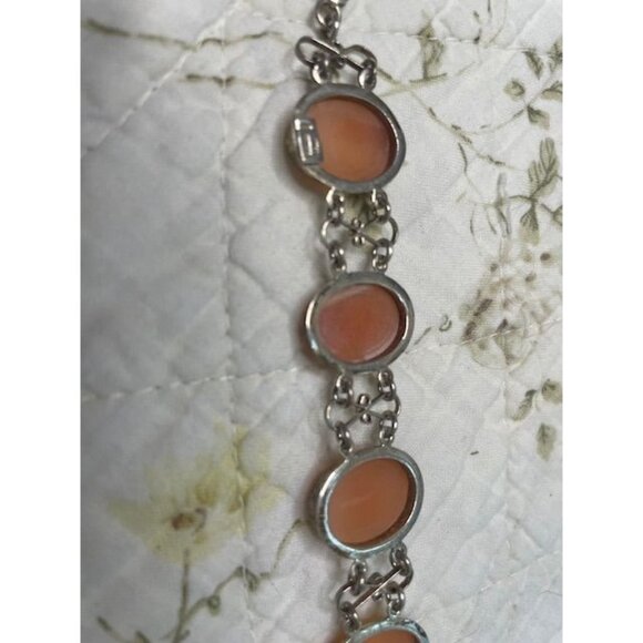 Vintage 800 Silver Carved Cameo Bracelet – Old-School Grace, New-School Cool - Picture 5 of 5